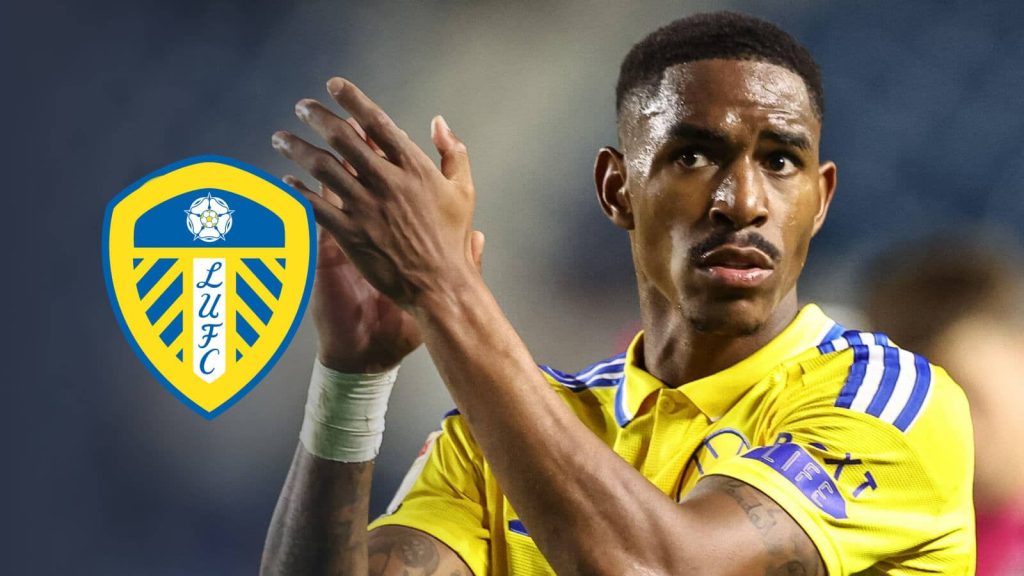 Junior-Firpo-in-Leeds-Uniteds-away-kit-for-the-2024-25-season